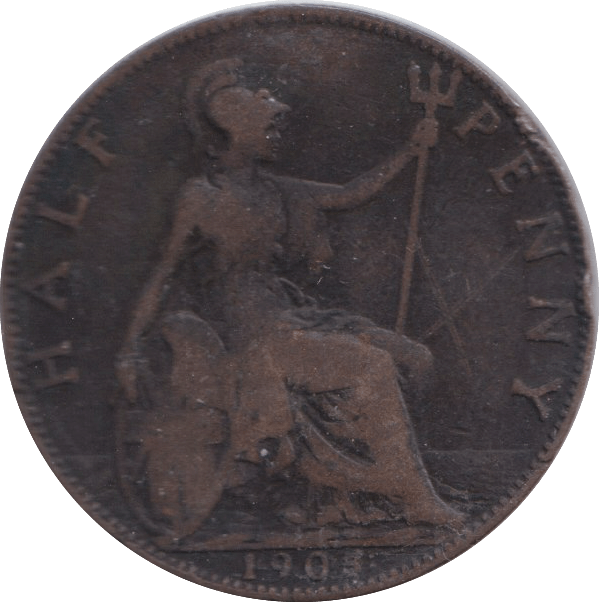 1905 HALF PENNY ( GF ) - HALFPENNY - Cambridgeshire Coins