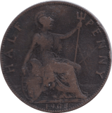 1905 HALF PENNY ( GF ) - HALFPENNY - Cambridgeshire Coins