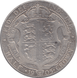 1905 HALFCROWN ( FINE ) SCARCE DATE - HALFCROWN - Cambridgeshire Coins