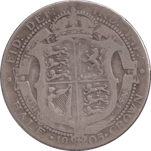 1905 HALFCROWN ( NF ) - WORLD COINS - Cambridgeshire Coins