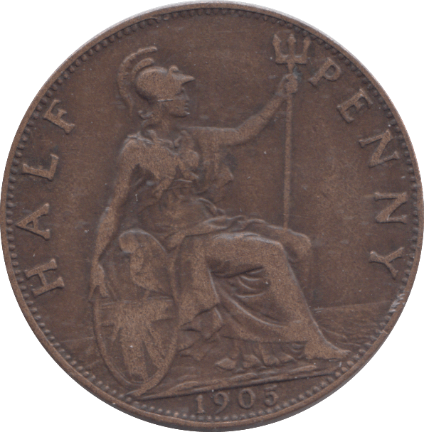 1905 HALFPENNY ( GF ) - HALFPENNY - Cambridgeshire Coins