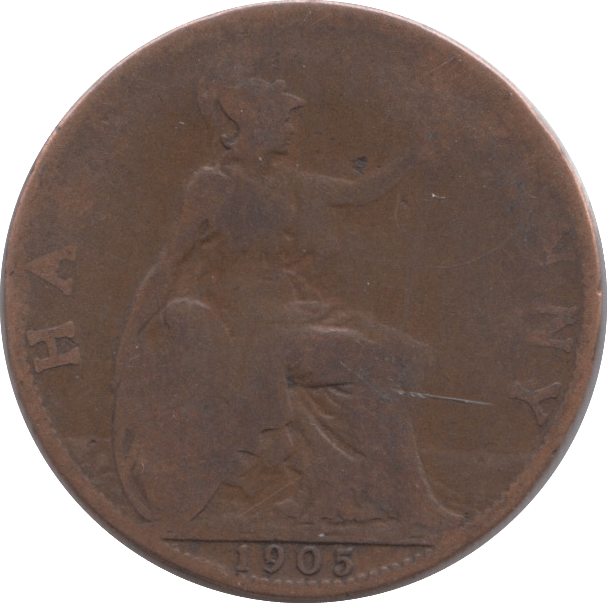 1905 HALFPENNY ( NF ) - HALFPENNY - Cambridgeshire Coins