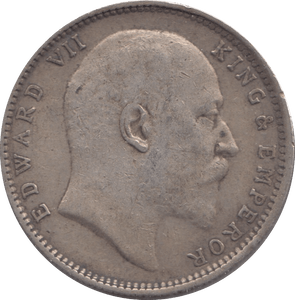 1905 INDIA SILVER RUPEE - SILVER WORLD COINS - Cambridgeshire Coins