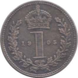 1905 MAUNDY ONE PENNY ( UNC ) - MAUNDY ONE PENNY - Cambridgeshire Coins