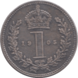 1905 MAUNDY ONE PENNY ( UNC ) - MAUNDY ONE PENNY - Cambridgeshire Coins