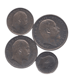 1905 MAUNDY SET EDWARD VII ( BU ) - Maundy Set - Cambridgeshire Coins