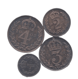 1905 MAUNDY SET EDWARD VII ( BU ) - Maundy Set - Cambridgeshire Coins