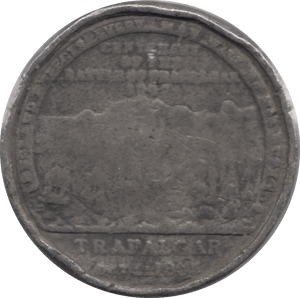 1905 NELSON TRAFALGAR COMMEMORATIVE MEDALLION - MEDALS & MEDALLIONS - Cambridgeshire Coins