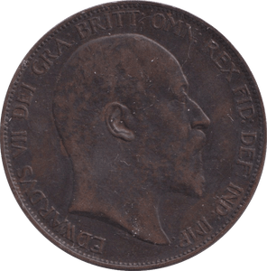 1905 PENNY ( AUNC ) - PENNY - Cambridgeshire Coins