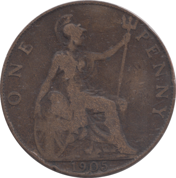 1905 PENNY ( FINE ) - PENNY - Cambridgeshire Coins