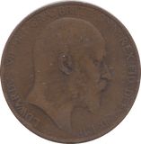 1905 PENNY ( NF ) - PENNY - Cambridgeshire Coins