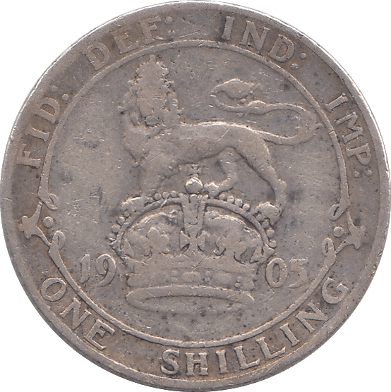 1905 SHILLING ( FINE ) - Shilling - Cambridgeshire Coins