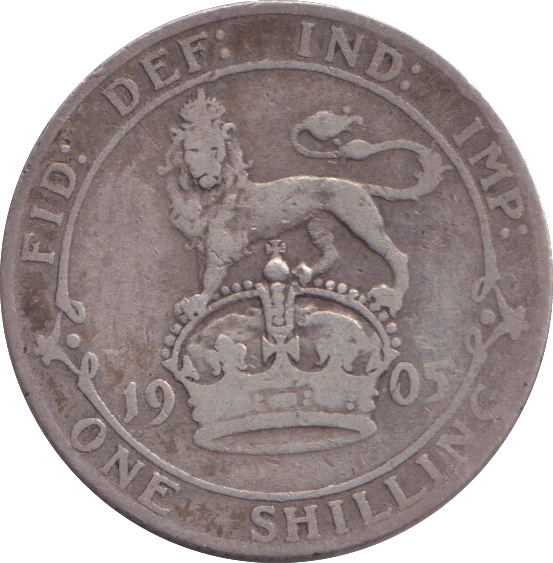 1905 SHILLING ( FINE ) - SHILLING - Cambridgeshire Coins