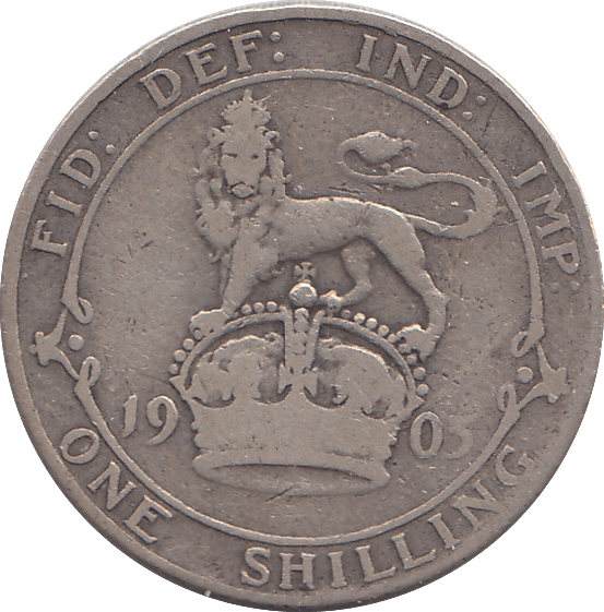 1905 SHILLING ( GF ) - SHILLING - Cambridgeshire Coins