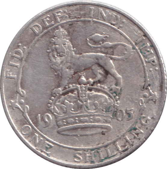 1905 SHILLING ( VF ) - SHILLING - Cambridgeshire Coins