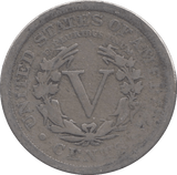 1905 SILVER FIVE CENTS ( USA ) - SILVER WORLD COINS - Cambridgeshire Coins