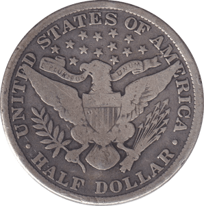 1905 SILVER HALF DOLLAR USA - SILVER WORLD COINS - Cambridgeshire Coins