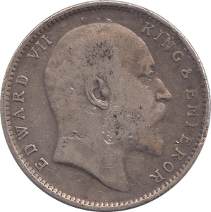 1905 SILVER ONE RUPEE INDIA - SILVER WORLD COINS - Cambridgeshire Coins