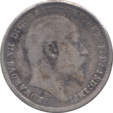 1905 SILVER THREEPENCE ( FAIR ) - Threepence - Cambridgeshire Coins