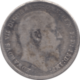 1905 SILVER THREEPENCE ( FAIR ) - Threepence - Cambridgeshire Coins