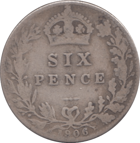 1905 SIXPENCE ( FINE ) - SIXPENCE - Cambridgeshire Coins
