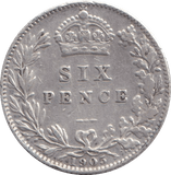 1905 SIXPENCE ( GF ) - SIXPENCE - Cambridgeshire Coins