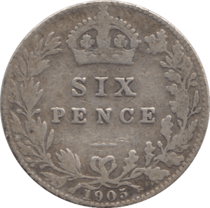 1905 SIXPENCE ( GF ) - Sixpence - Cambridgeshire Coins