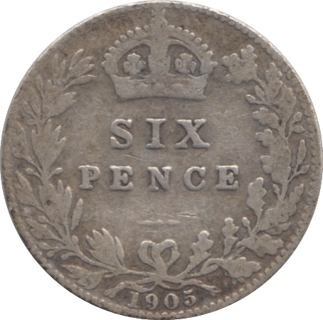 1905 SIXPENCE ( GF ) - Sixpence - Cambridgeshire Coins