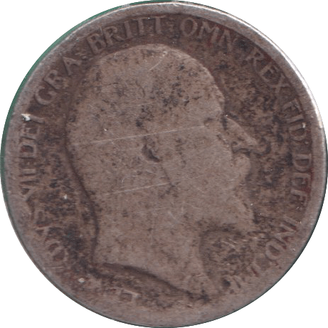 1905 SIXPENCE ( NF ) - SIXPENCE - Cambridgeshire Coins