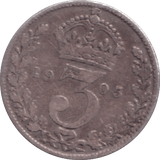 1905 THREEPENCE ( FINE ) - THREEPENCE - Cambridgeshire Coins