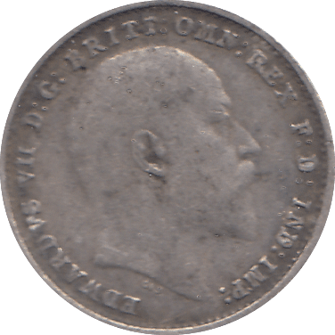 1905 THREEPENCE ( GVF ) - THREEPENCE - Cambridgeshire Coins
