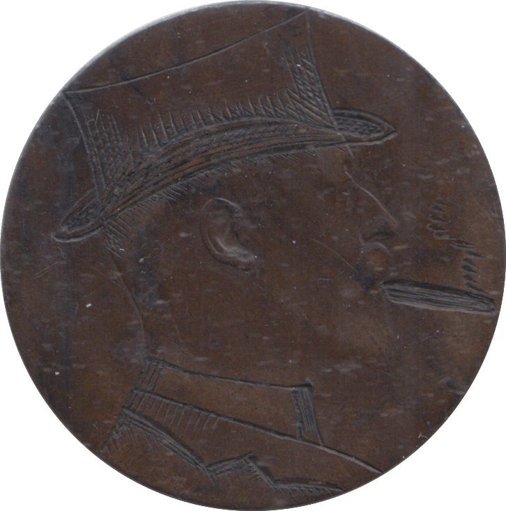 1905 TRENCH ART PENNY - PENNY - Cambridgeshire Coins