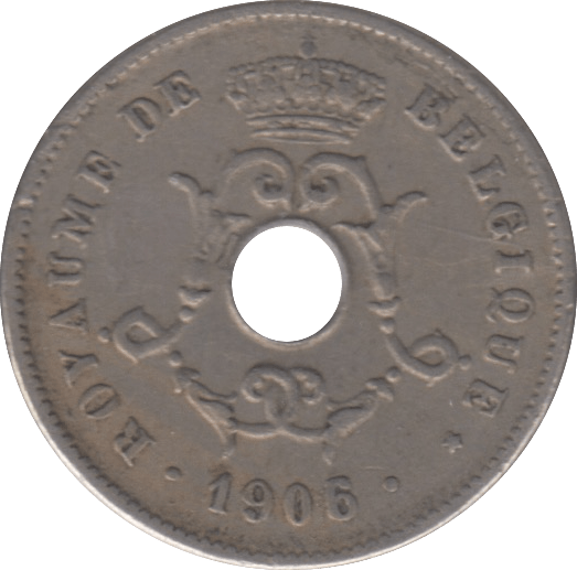 1906 10 CENTS BELGIUM - WORLD COINS - Cambridgeshire Coins