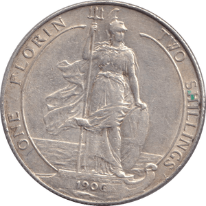 1906 FLORIN ( EF ) - FLORIN - Cambridgeshire Coins