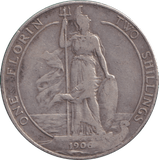 1906 FLORIN ( FINE ) - FLORIN - Cambridgeshire Coins