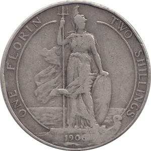 1906 FLORIN ( FINE ) - FLORIN - Cambridgeshire Coins