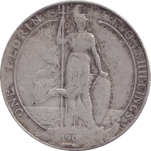 1906 FLORIN ( FINE ) - FLORIN - Cambridgeshire Coins