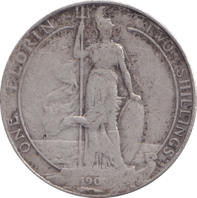 1906 FLORIN ( FINE ) - FLORIN - Cambridgeshire Coins