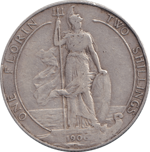 1906 FLORIN ( GF ) - FLORIN - Cambridgeshire Coins