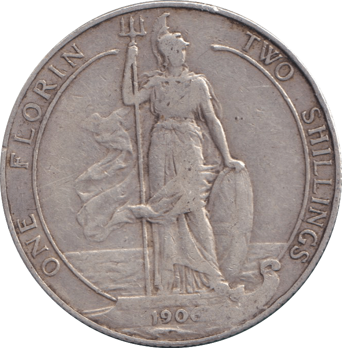 1906 FLORIN ( GF ) - FLORIN - Cambridgeshire Coins