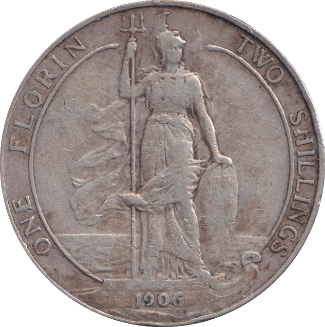 1906 FLORIN ( GF ) - FLORIN - Cambridgeshire Coins