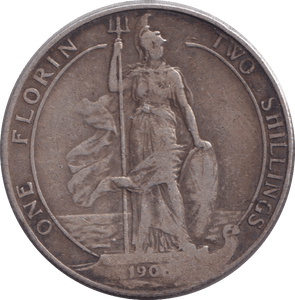 1906 FLORIN ( GF ) - FLORIN - Cambridgeshire Coins