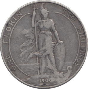 1906 FLORIN ( GF ) - FLORIN - Cambridgeshire Coins
