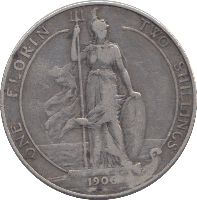 1906 FLORIN ( GF ) - FLORIN - Cambridgeshire Coins