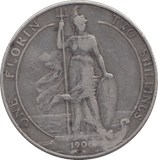 1906 FLORIN ( GF ) - FLORIN - Cambridgeshire Coins