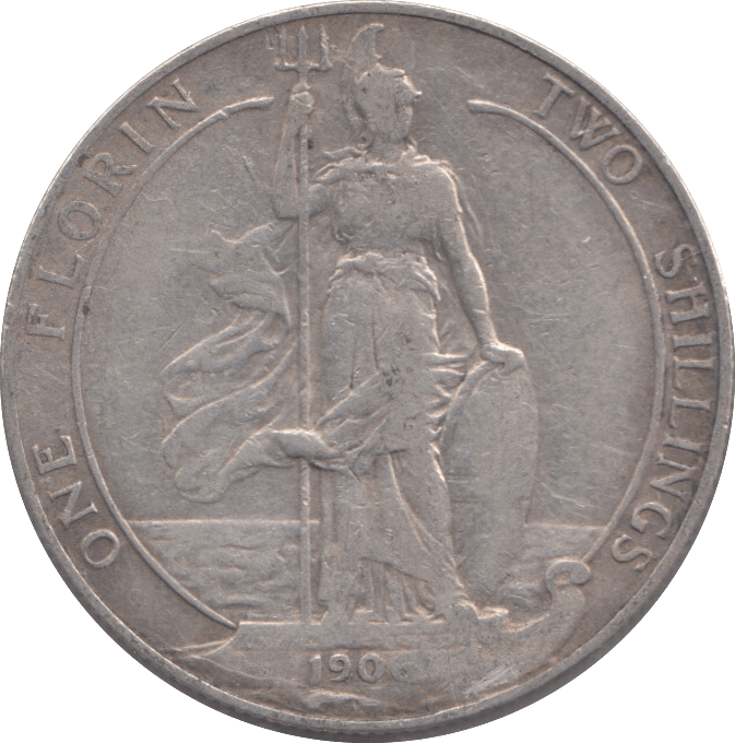 1906 FLORIN ( GF ) - FLORIN - Cambridgeshire Coins