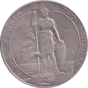 1906 FLORIN ( GF ) - FLORIN - Cambridgeshire Coins