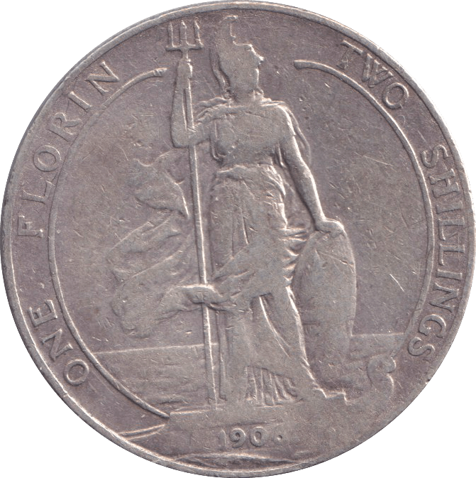 1906 FLORIN ( GF ) - FLORIN - Cambridgeshire Coins