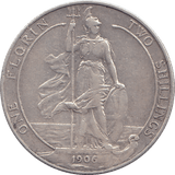 1906 FLORIN ( GVF ) - FLORIN - Cambridgeshire Coins