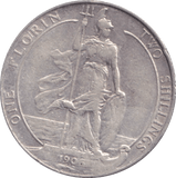 1906 FLORIN ( GVF ) - FLORIN - Cambridgeshire Coins